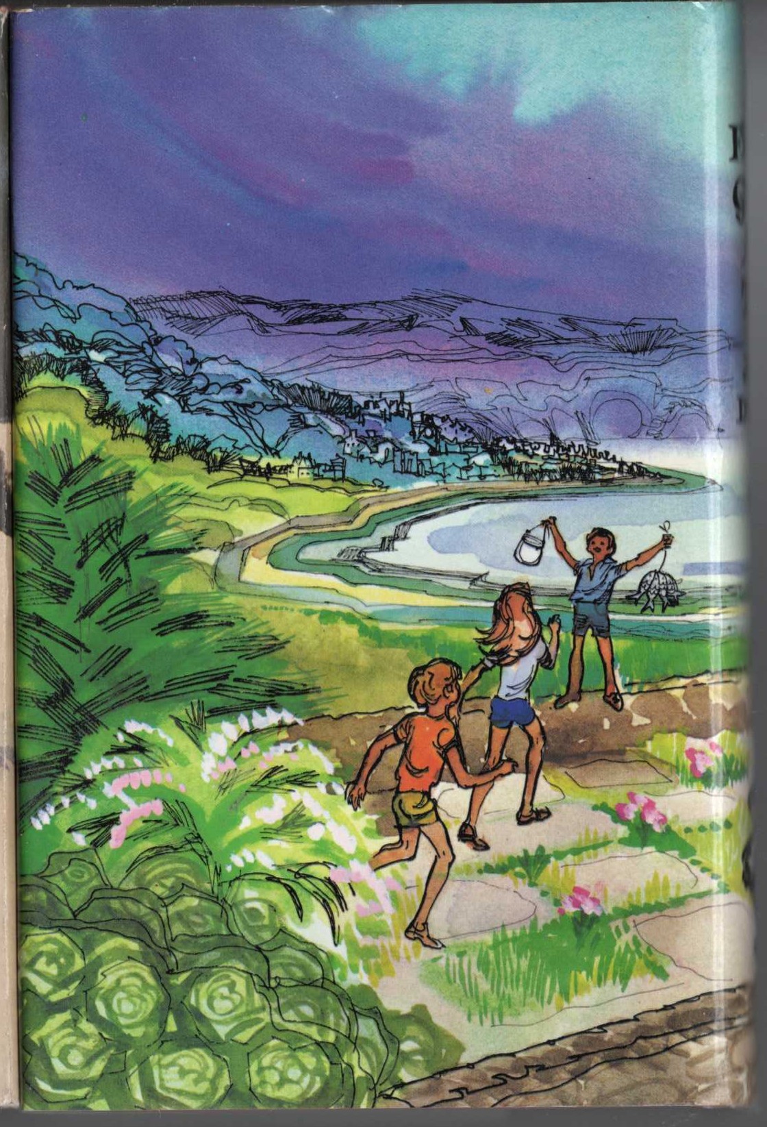 MY FRIENDS GEORGE AND TOM magnified rear book cover image