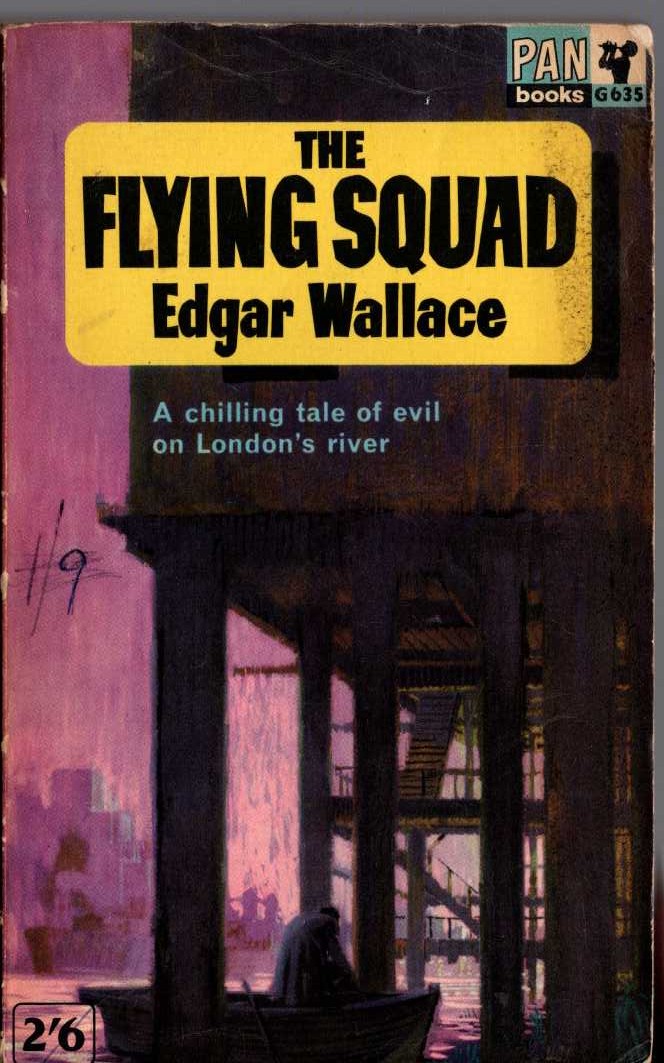 Edgar Wallace  THE FLYING SQUAD front book cover image