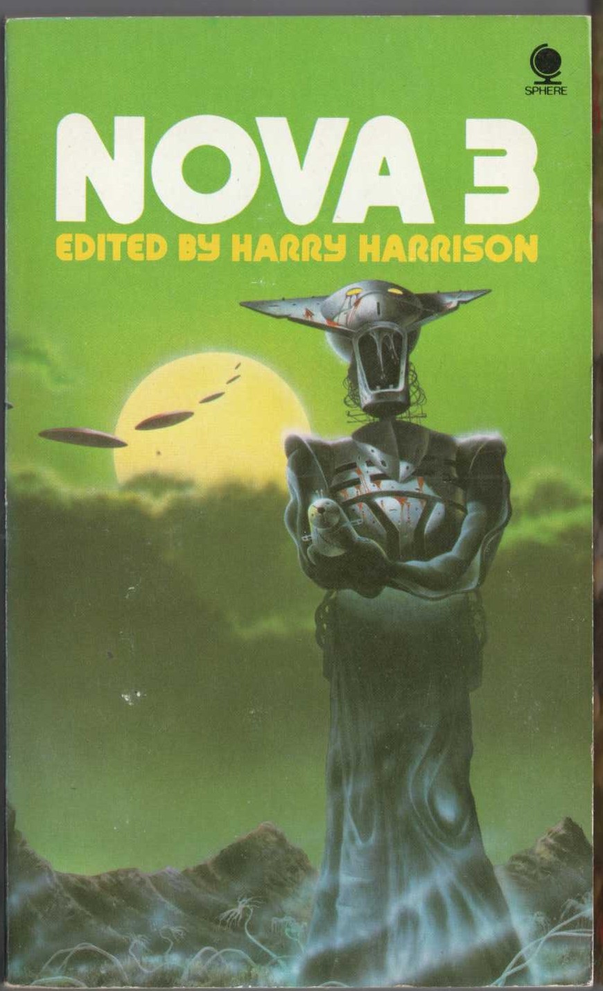 Harry Harrison (edits) NOVA 3 front book cover image