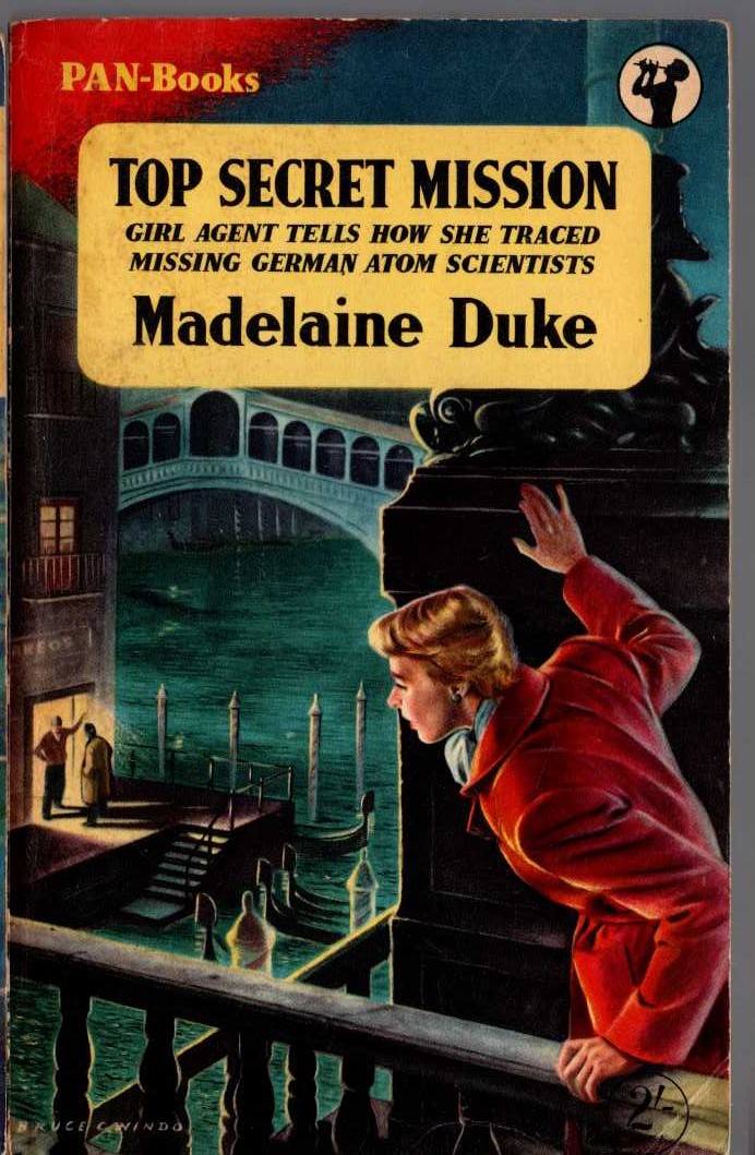 Madelaine Duke  TOP SECRET MISSION front book cover image