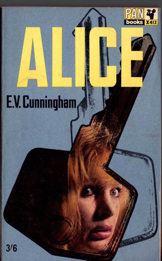 E.V. Cunningham  ALICE front book cover image
