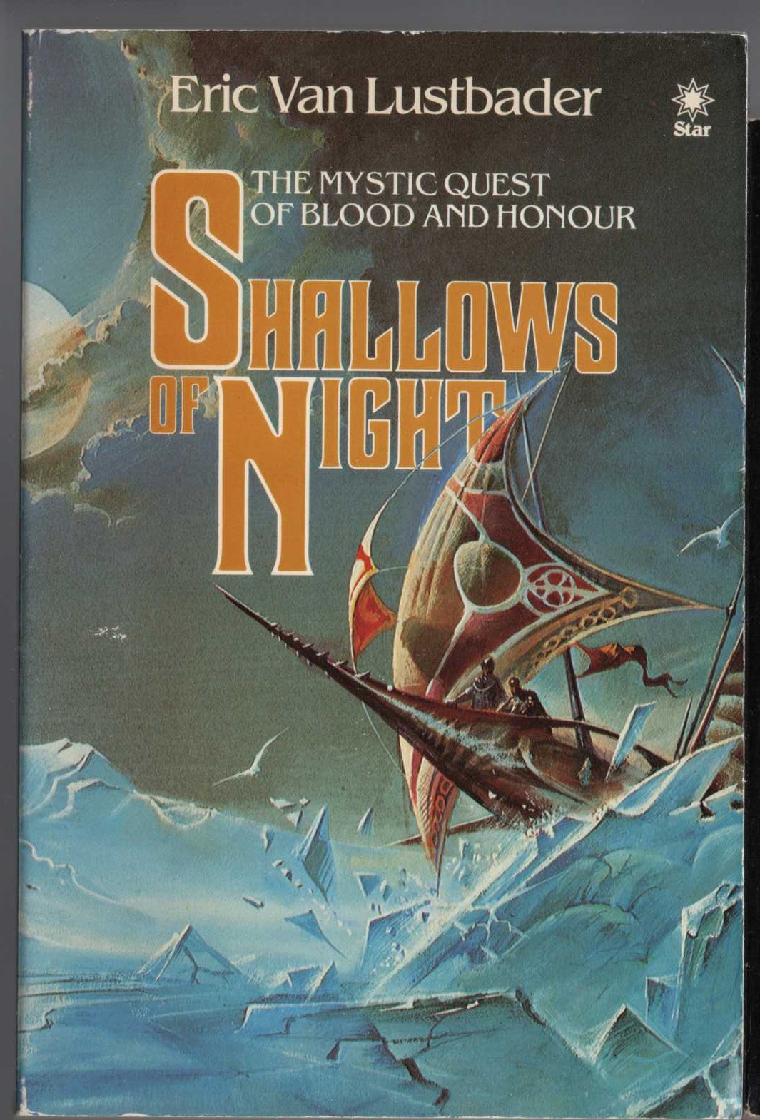 Eric Van Lustbader  SHALLOWS OF NIGHT front book cover image