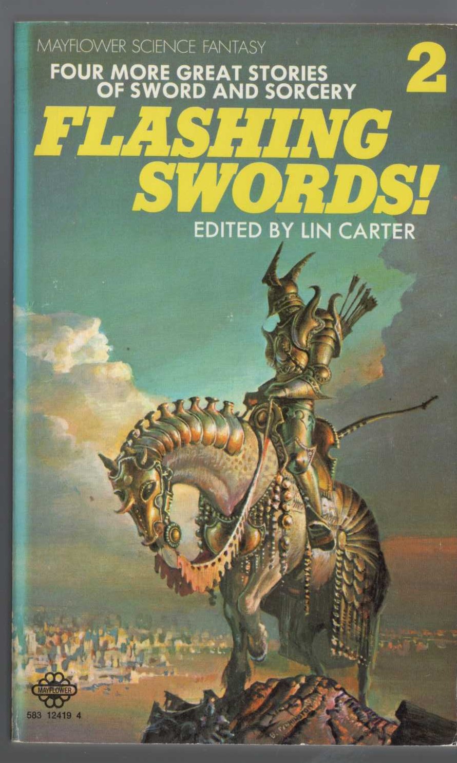 Lin Carter (edits) FLASHING SWORDS #2 front book cover image