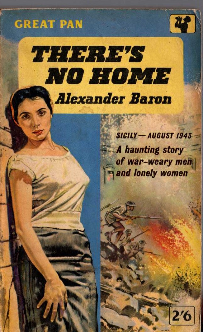 Alexander Baron  THERE'S NO HOME front book cover image