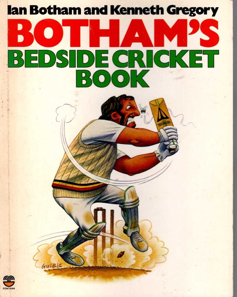 (Botham, Ian & Gregory, Kenneth) BOTHAM'S BEDSIDE CRICKETBOOK front book cover image