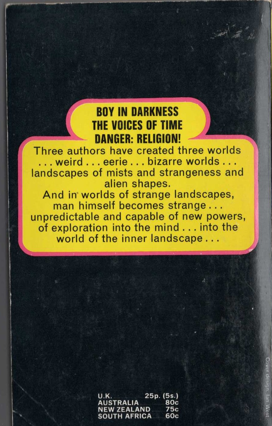 THE INNER LANDSCAPE magnified rear book cover image