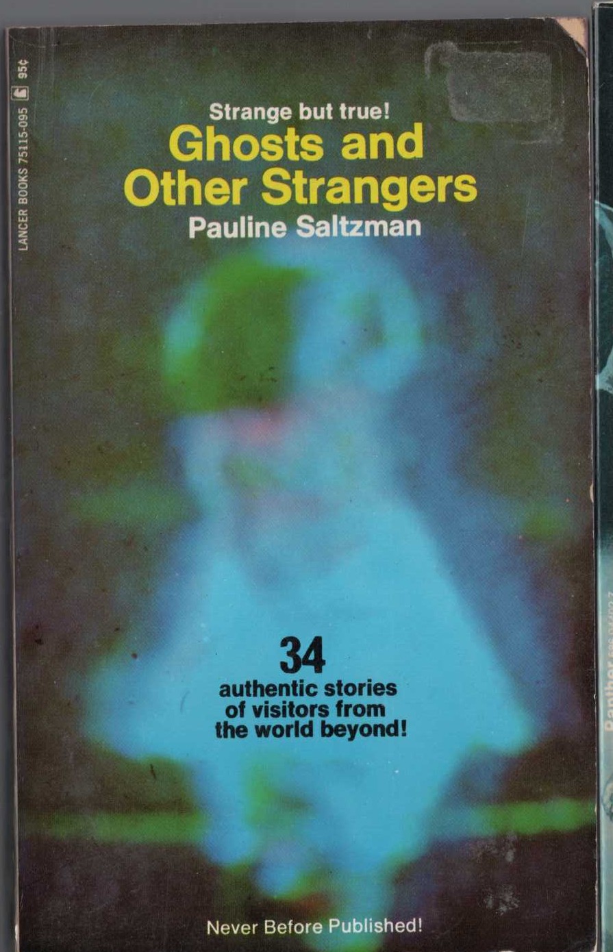 Pauline Saltzman  GHOSTS AND OTHER STRANGERS front book cover image