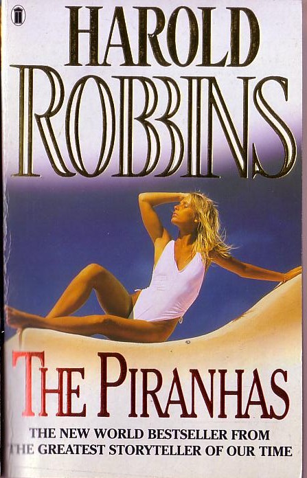 Harold Robbins  THE PIRANHAS front book cover image