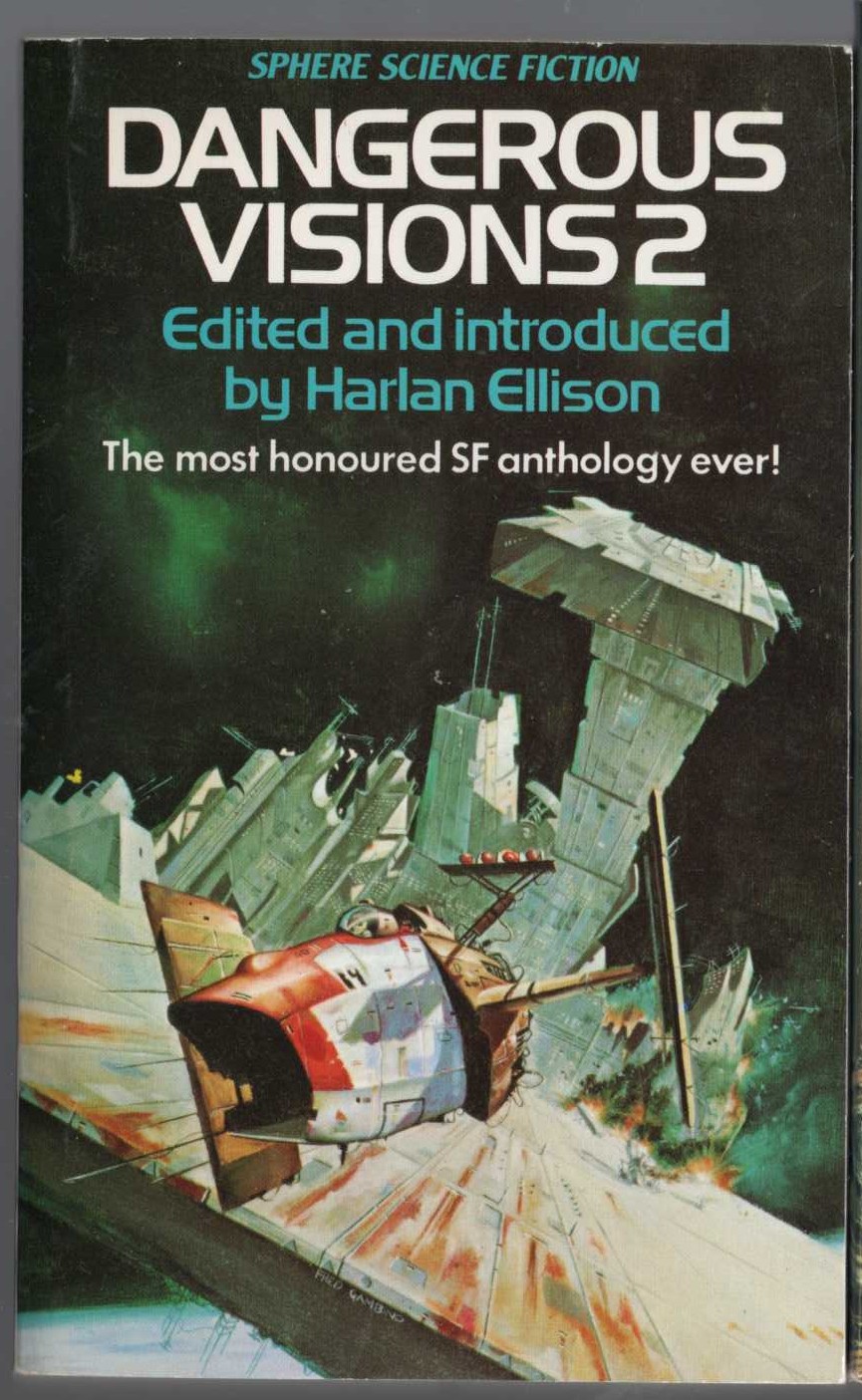 Harlan Ellison (edits_and_introduces) DANGEROUS VISIONS 2 front book cover image