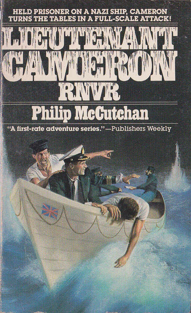 Philip McCutchan  LIEUTENANT CAMERON RNVR front book cover image