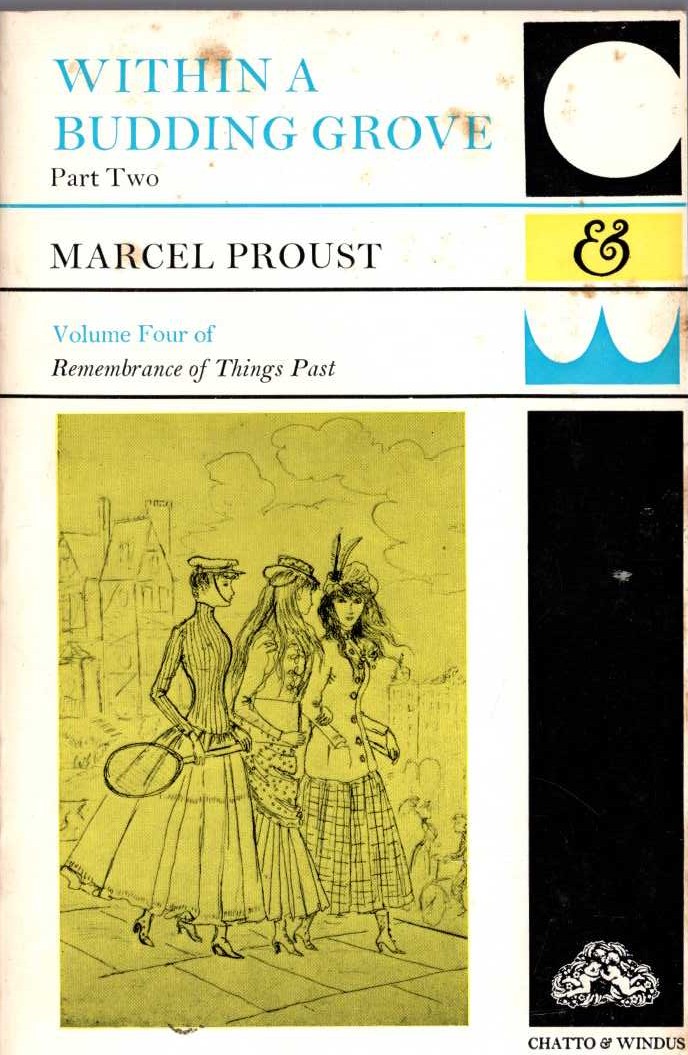 Marcel Proust  WITHIN A BUDDING GROVE. Part Two front book cover image