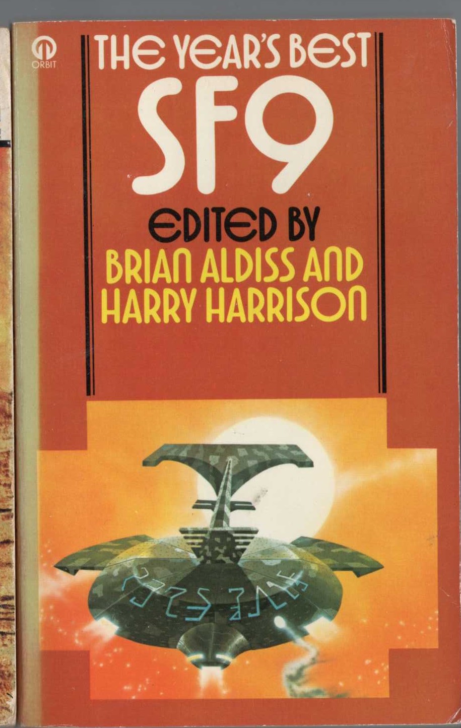 THE YEAR'S BEST SF 9 front book cover image