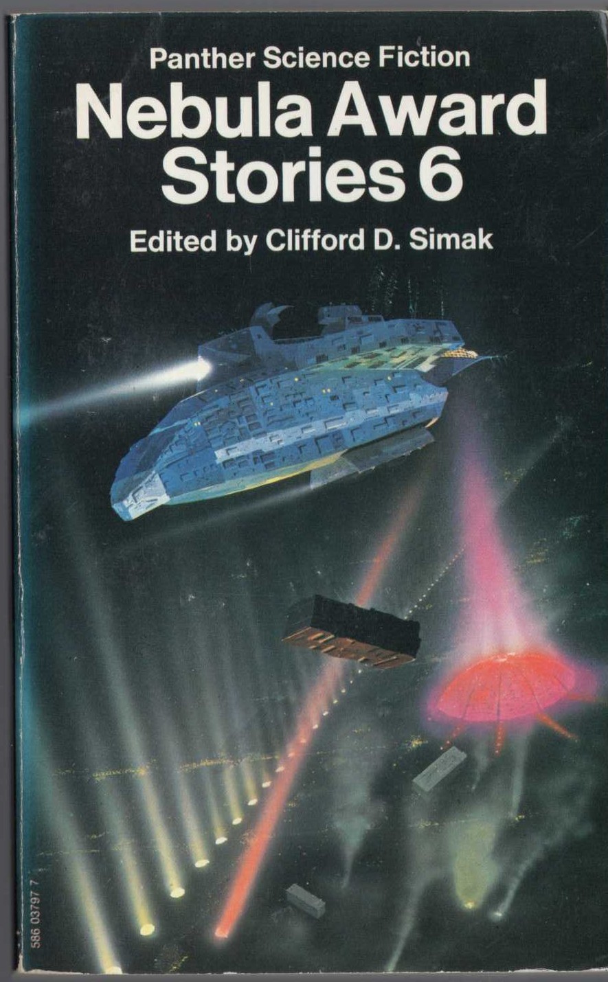 Clifford D. Simak (edits) NEBULA AWARD STORIES 6 front book cover image