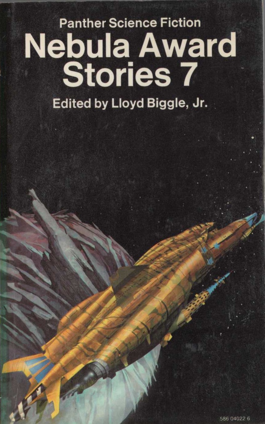 Lloyd Biggle (edits) NEBULA AWARD STORIES 7 front book cover image