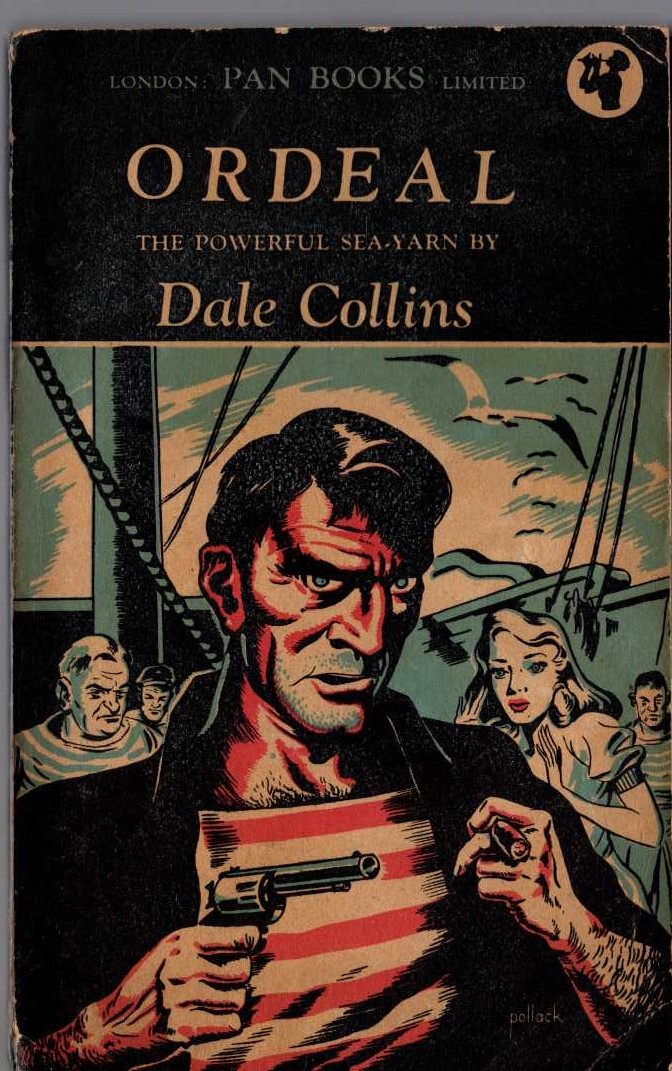 Dale Collins  ORDEAL front book cover image
