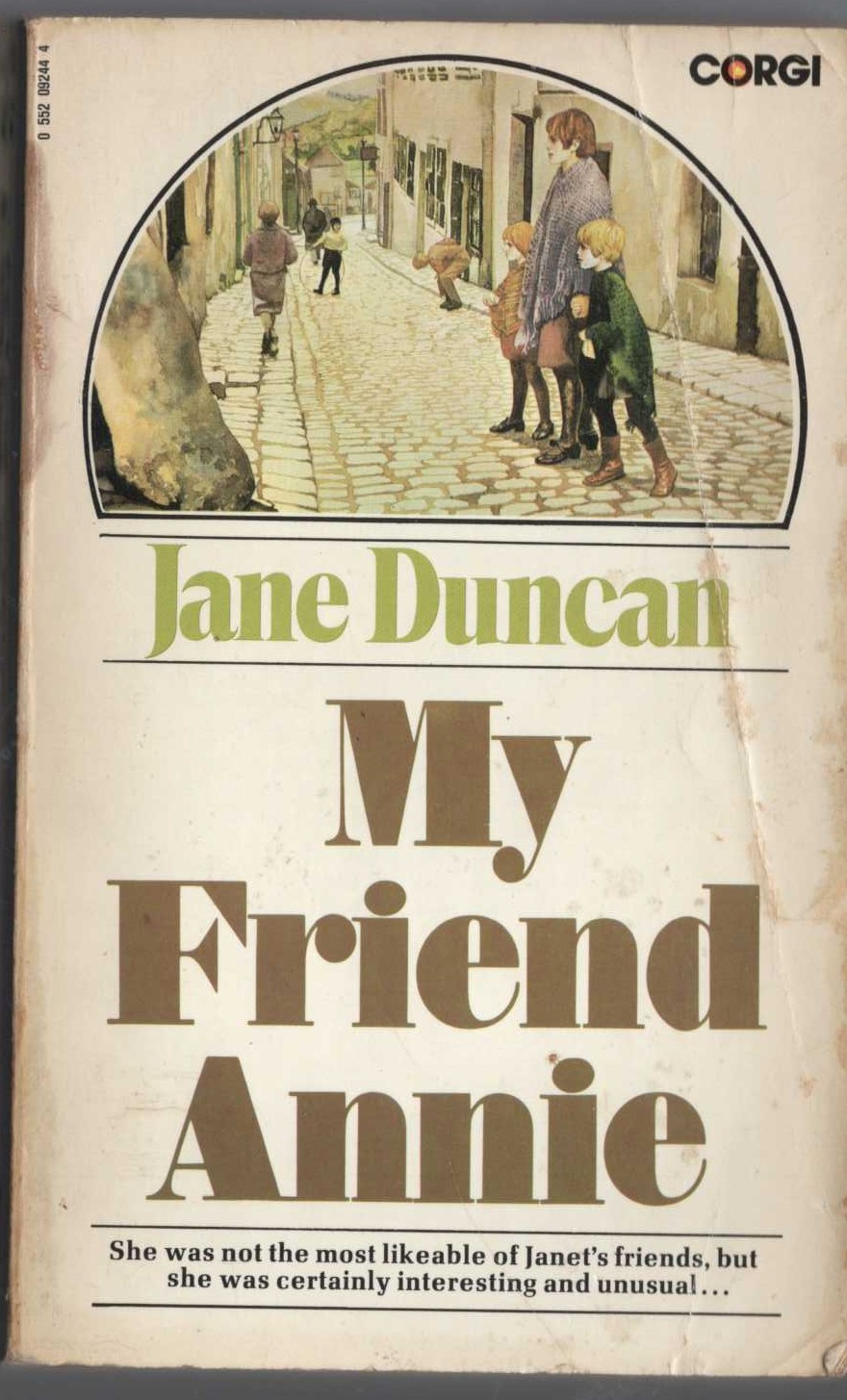 Jane Duncan  MY FRIEND ANNIE front book cover image