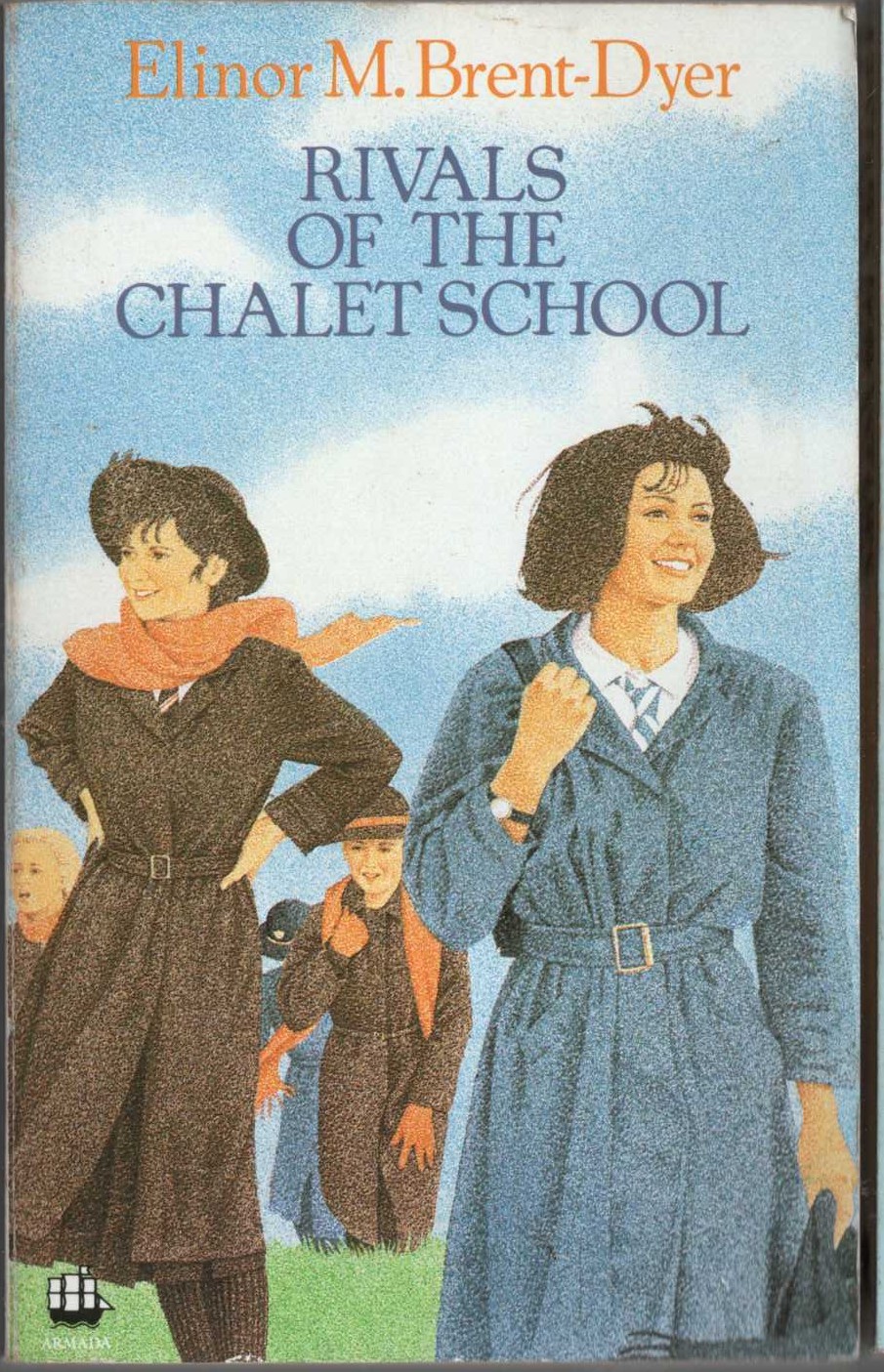 Elinor M. Brent-Dyer  RIVALS OF THE CHALET SCHOOL front book cover image