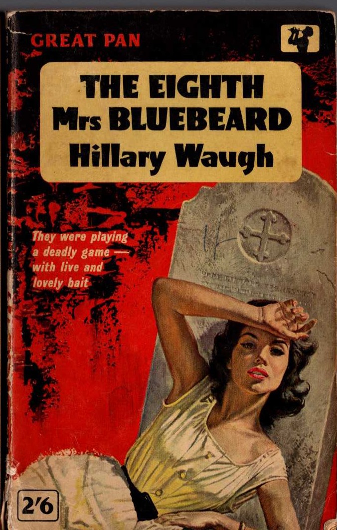 Hillary Waugh  THE EIGHTH MRS BLUEBEARD front book cover image