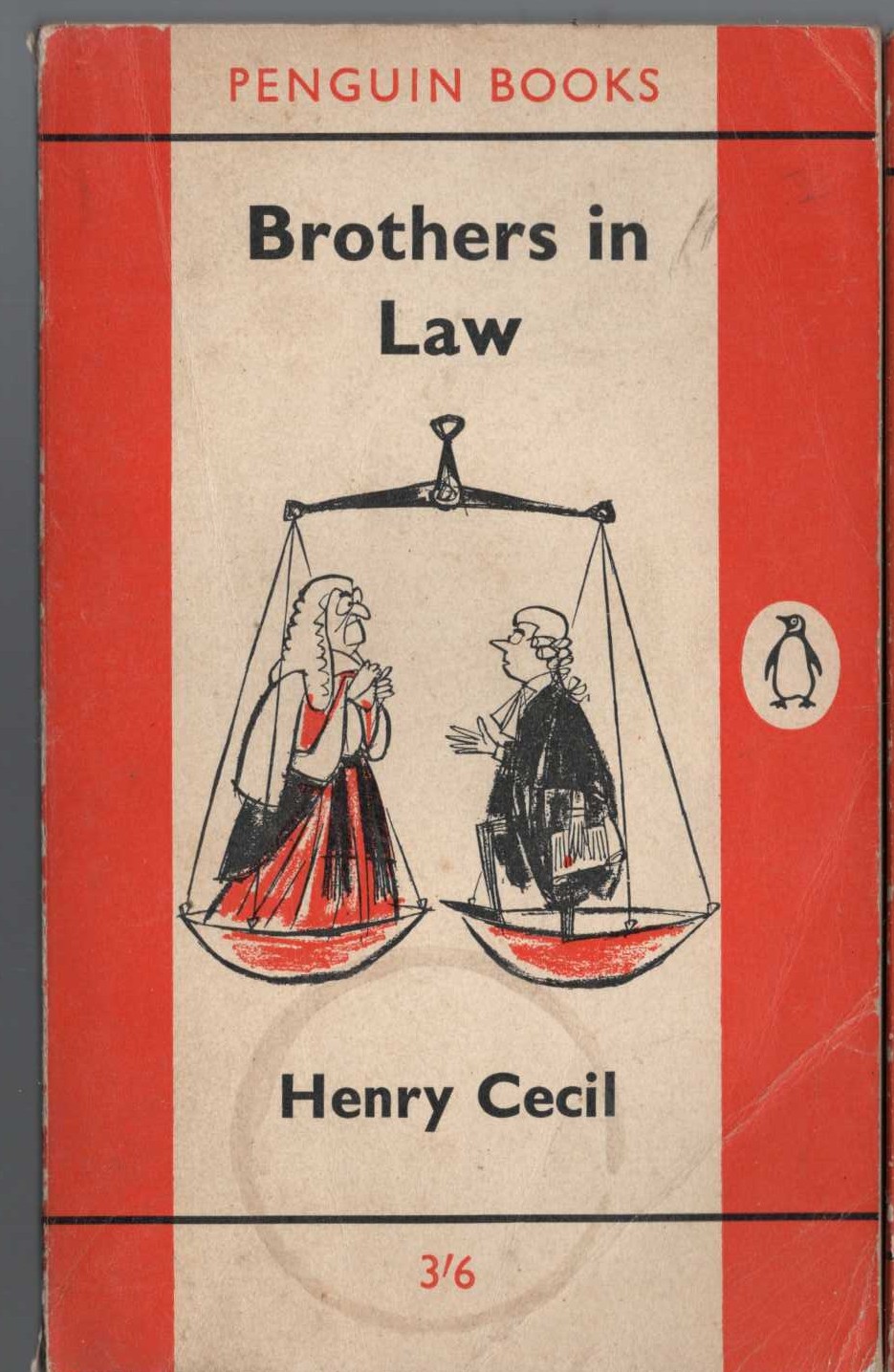 Henry Cecil  BROTHERS IN LAW front book cover image