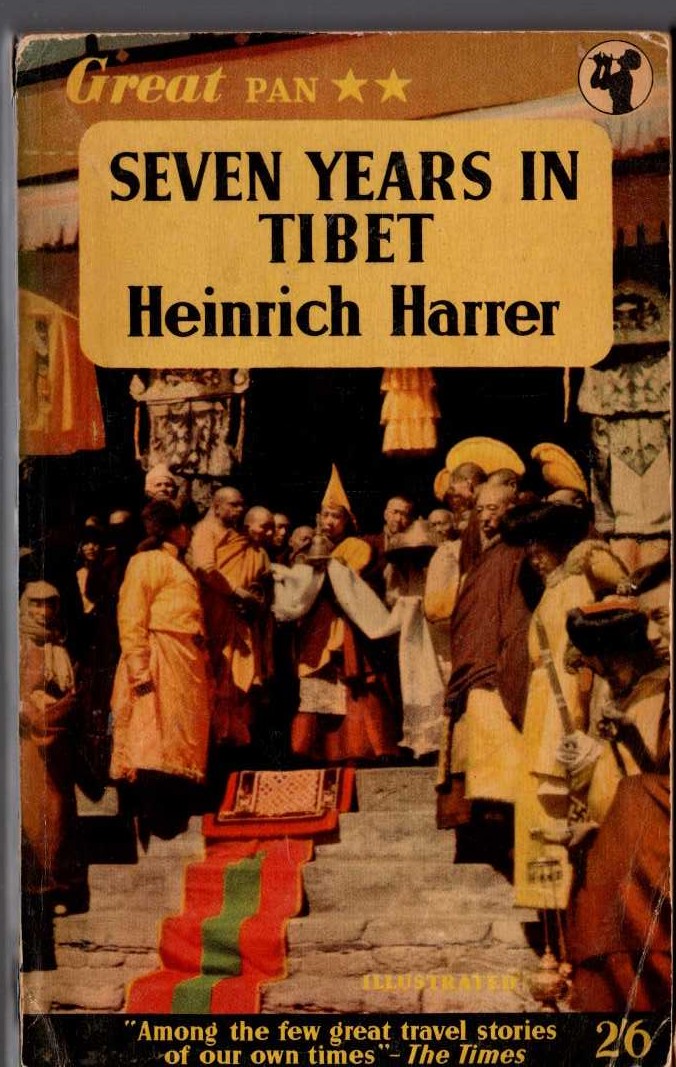 Heinrich Harrer  SEVEN YEARS IN TIBET front book cover image