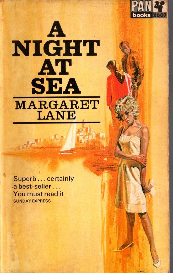 Margaret Lane  A NIGHT AT SEA front book cover image