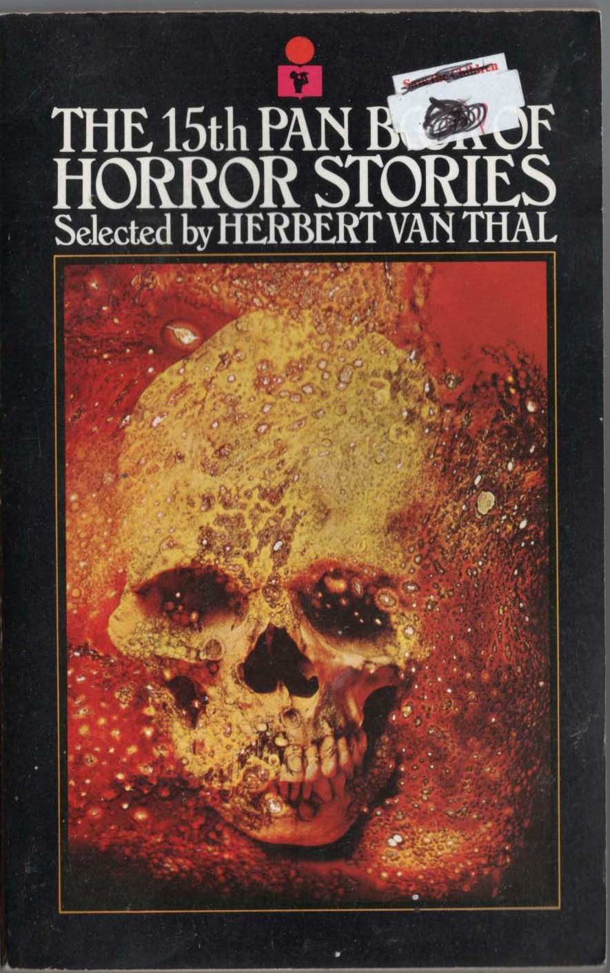 Herbert van Thal (selects) THE 15th PAN BOOK OF HORROR STORIES front book cover image