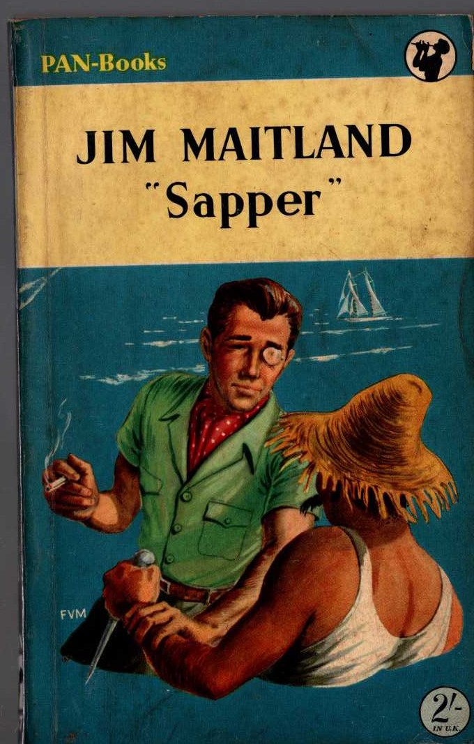 'Sapper'   JIM MAITLAND front book cover image