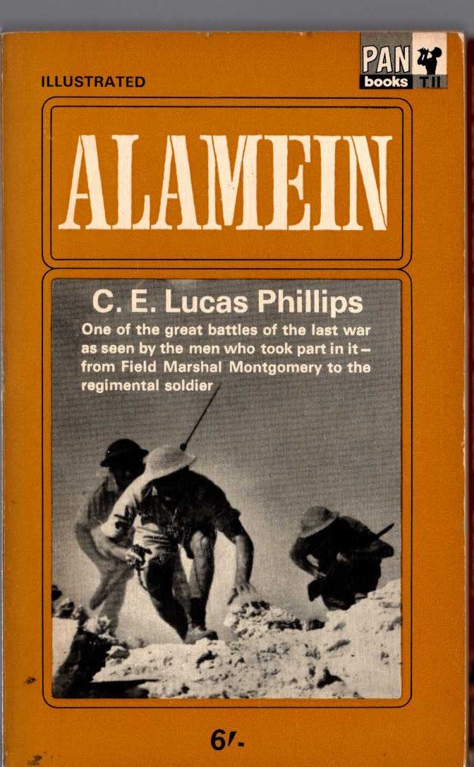 C.E.Lucas Phillips  ALAMEIN front book cover image