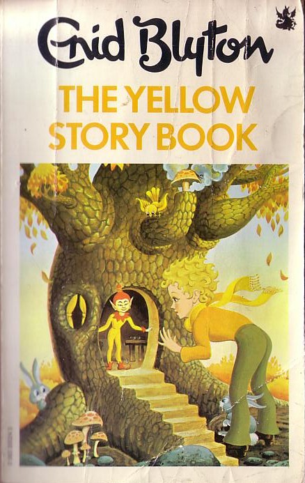 Enid Blyton  THE YELLOW STORY BOOK front book cover image