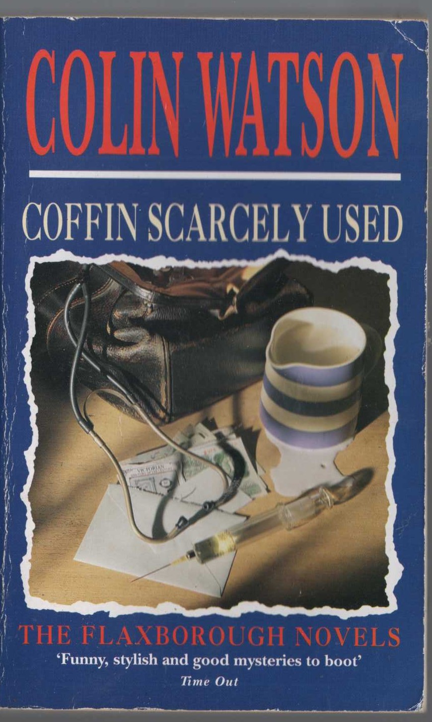 Colin Watson  COFFIN SCARCELY USED front book cover image