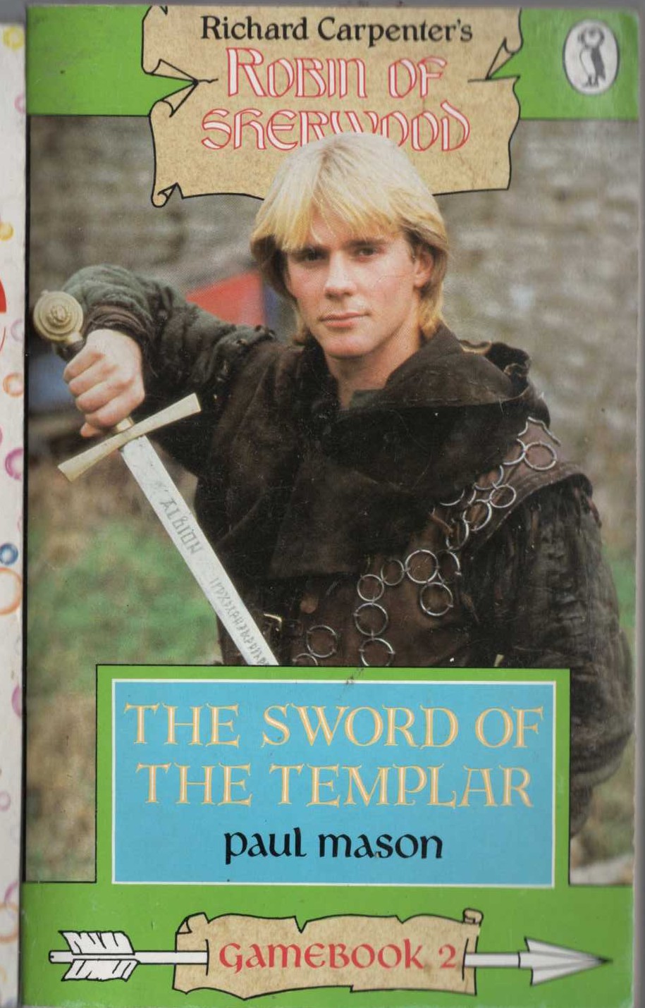 Paul Mason  ROBIN OF SHERWOOD: THE SWORD OF THE TEMPLAR front book cover image