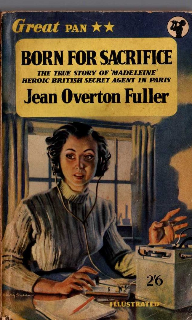 Jean Overton Fuller  BORN FOR SACRIFICE front book cover image