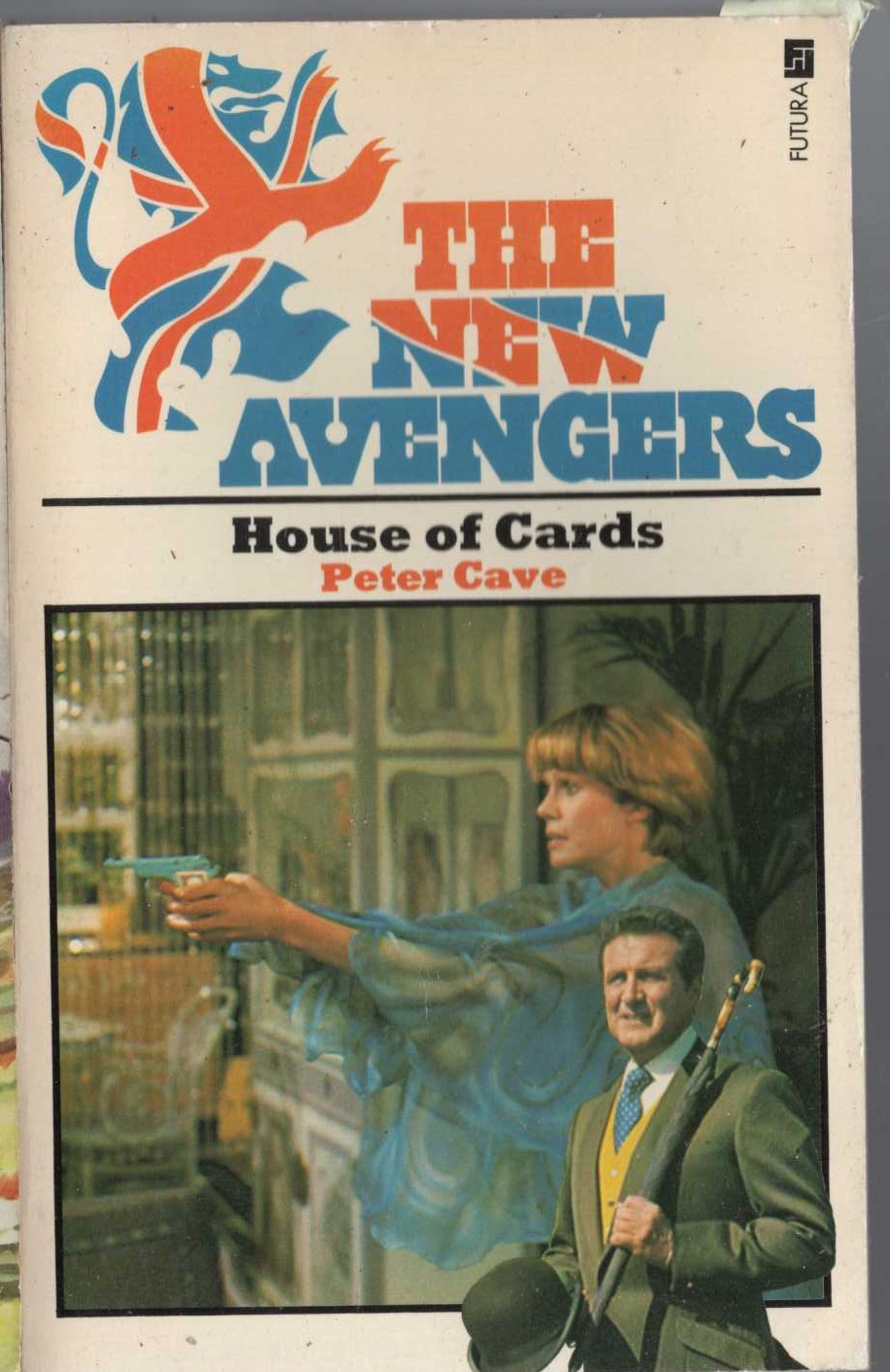 Peter Cave  THE NEW AVENGERS: HOUSE OF CARDS front book cover image