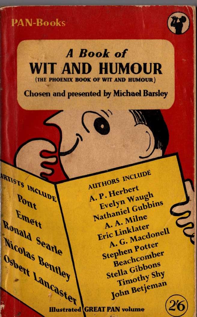Michael Barsley (chosen_and_presented_by) A BOOK OF WIT AND HUMOUR front book cover image