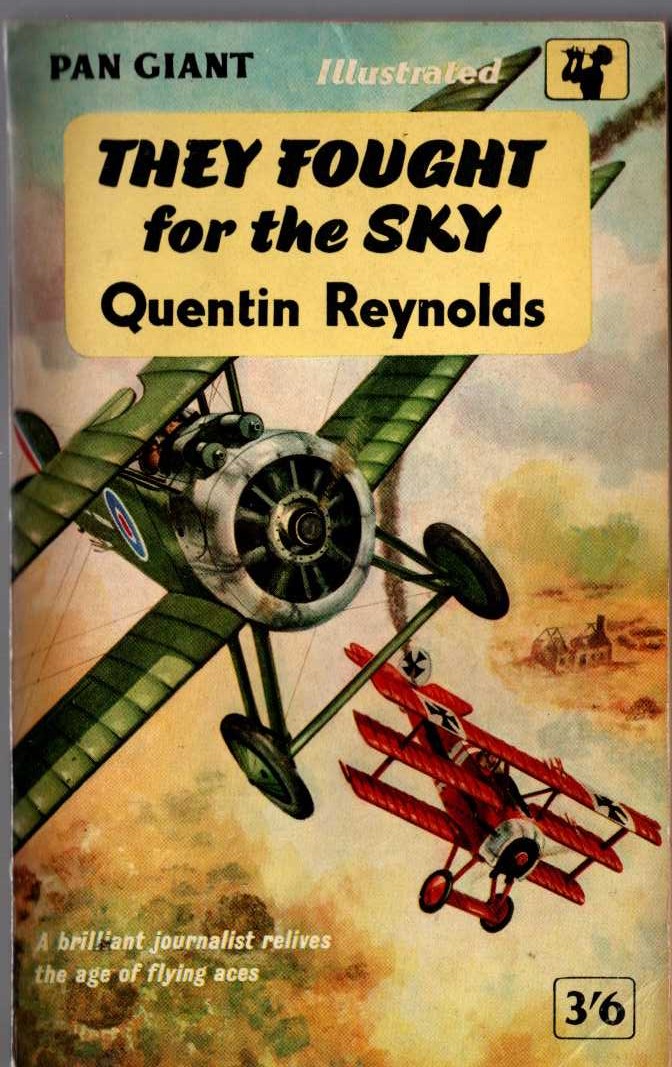 Quentin Reynolds  THEY FOUGHT FOR THE SKY front book cover image