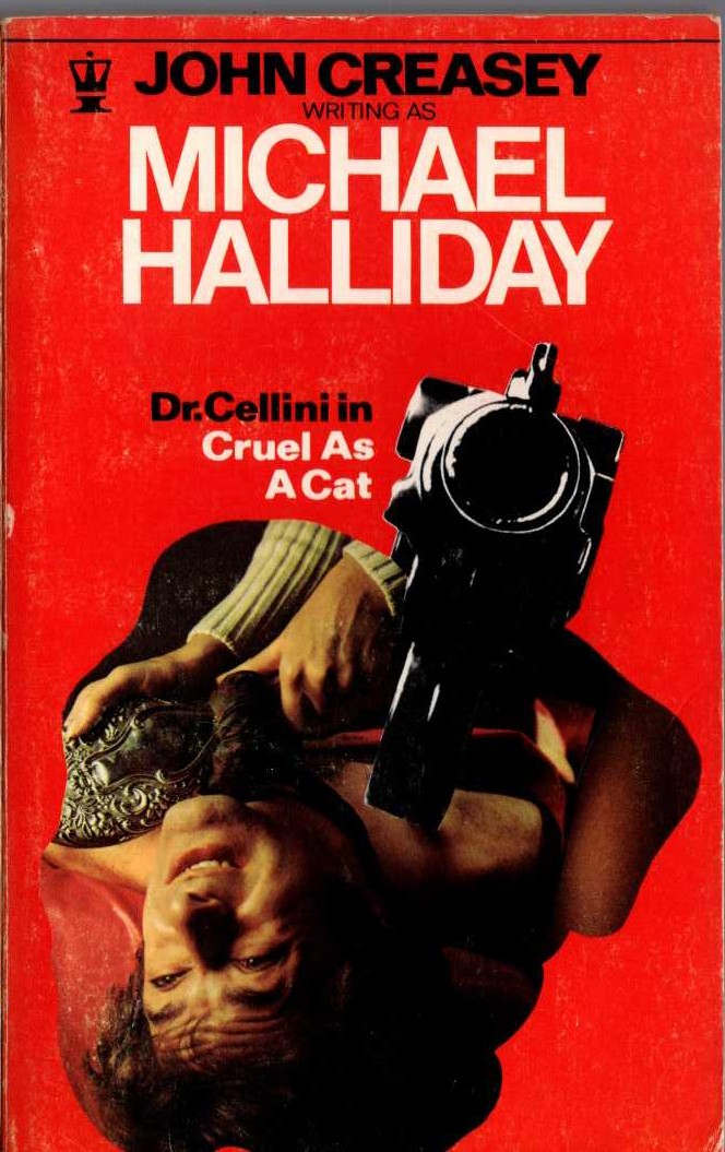 Michael Halliday  CRUEL AS A CAT front book cover image