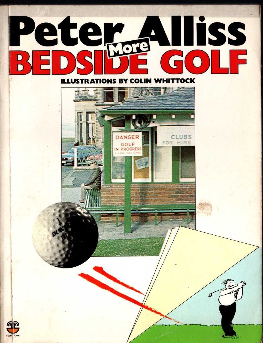 Peter Allis  MORE BEDSIDE GOLF front book cover image
