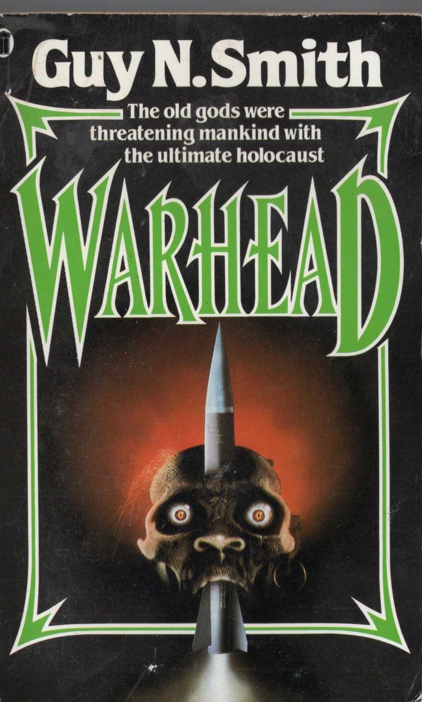Guy N. Smith  WARHEAD front book cover image
