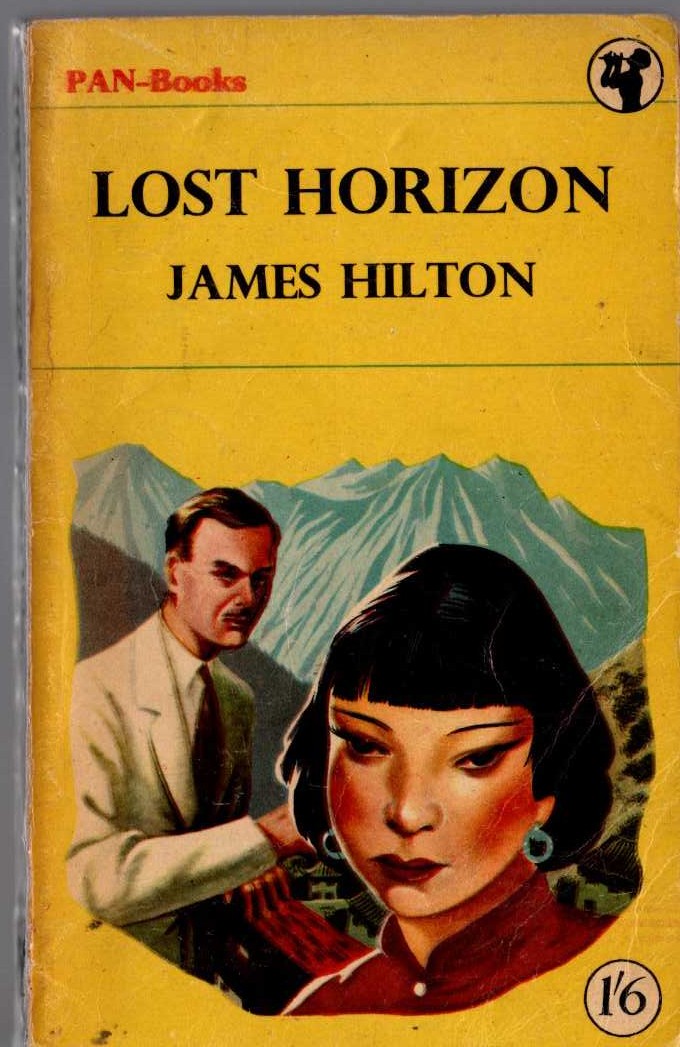 James Hilton  LOST HORIZON front book cover image