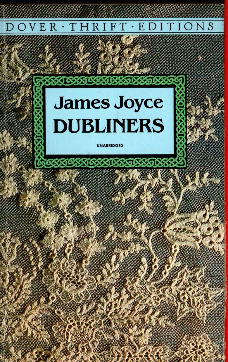 James Joyce  DUBLINERS front book cover image
