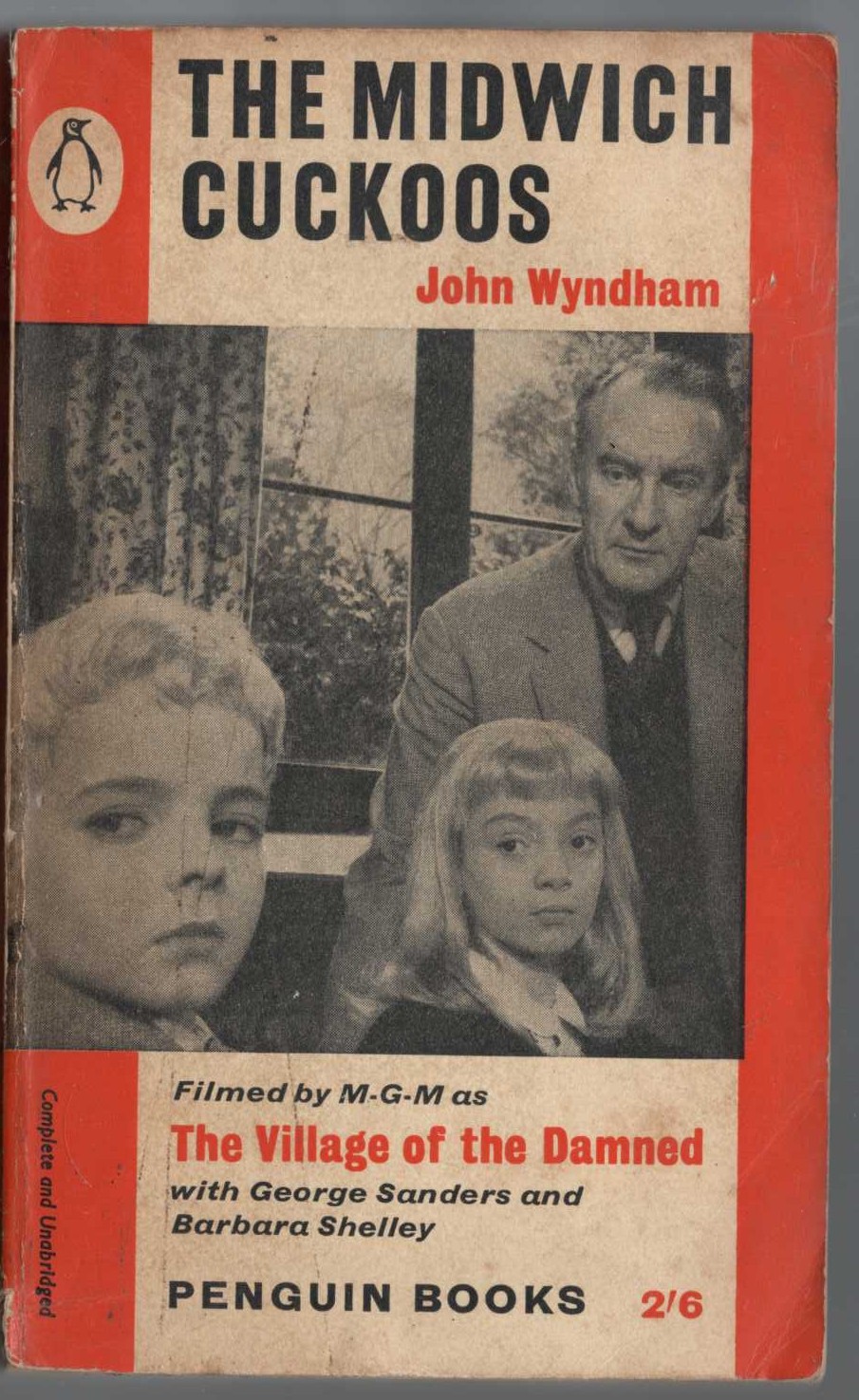 John Wyndham  THE MIDWICH CUCKOOS (Film tie-in) front book cover image