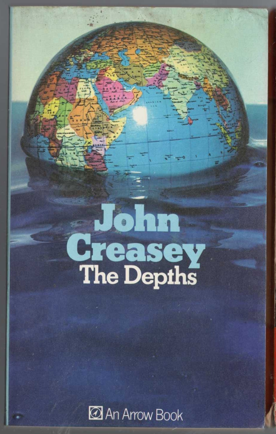 John Creasey  THE DEPTHS (Doctor Palfrey) front book cover image