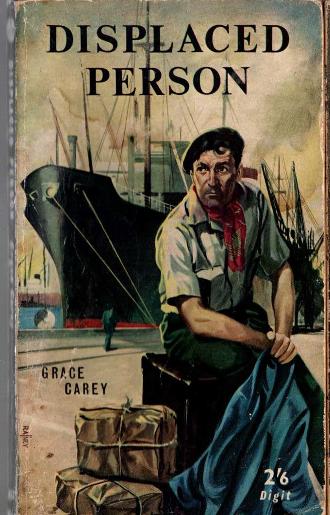 Grace Carey  DISPLACED PERSON front book cover image