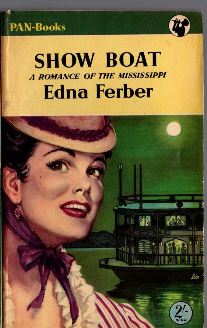 Edna Ferber  SHOW BOAT front book cover image