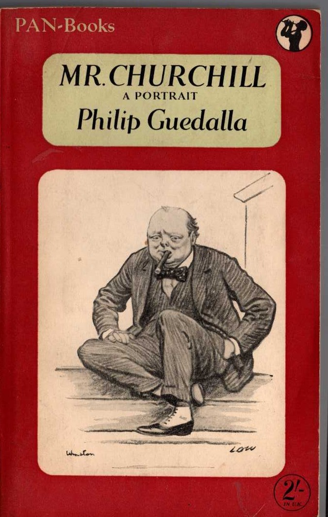 Philip Guedalla  MR. CHURCHILL. A Portrait front book cover image