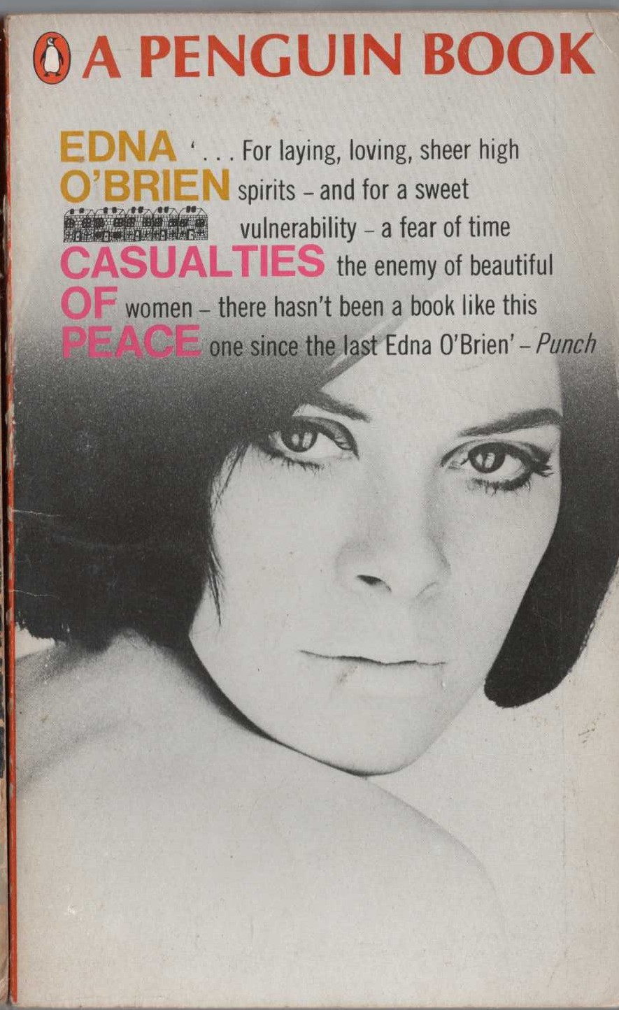 Edna O'Brien  CASUALTIES OF PEACE front book cover image
