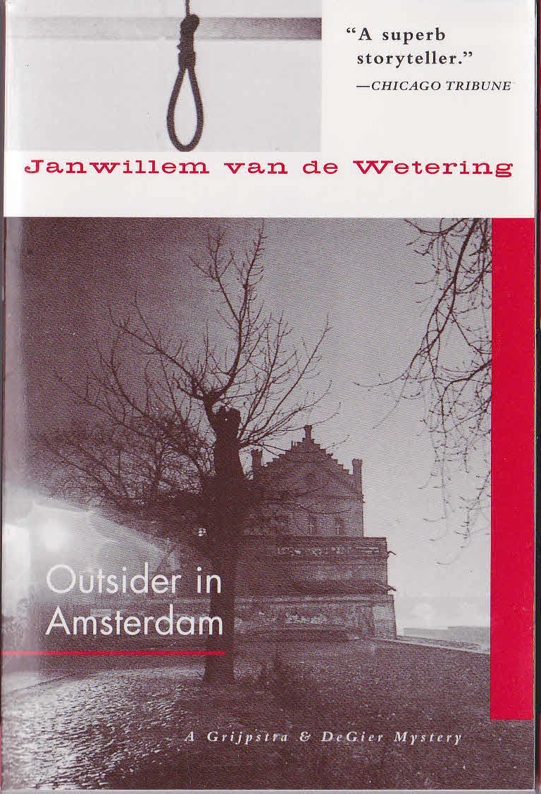 Janwillem van de Wetering  OUTSIDER IN AMSTERDAM front book cover image