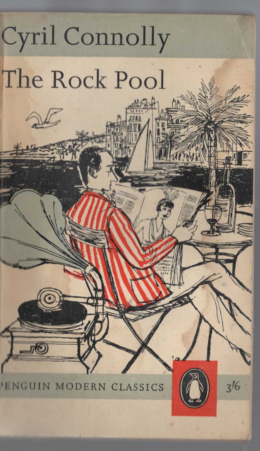 Cyril Connolly  THE ROCK POOL front book cover image