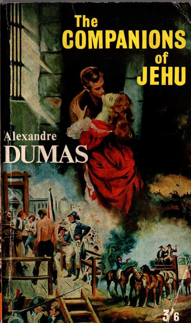 Alexandre Dumas  THE COMPANIONS OF JEHU front book cover image