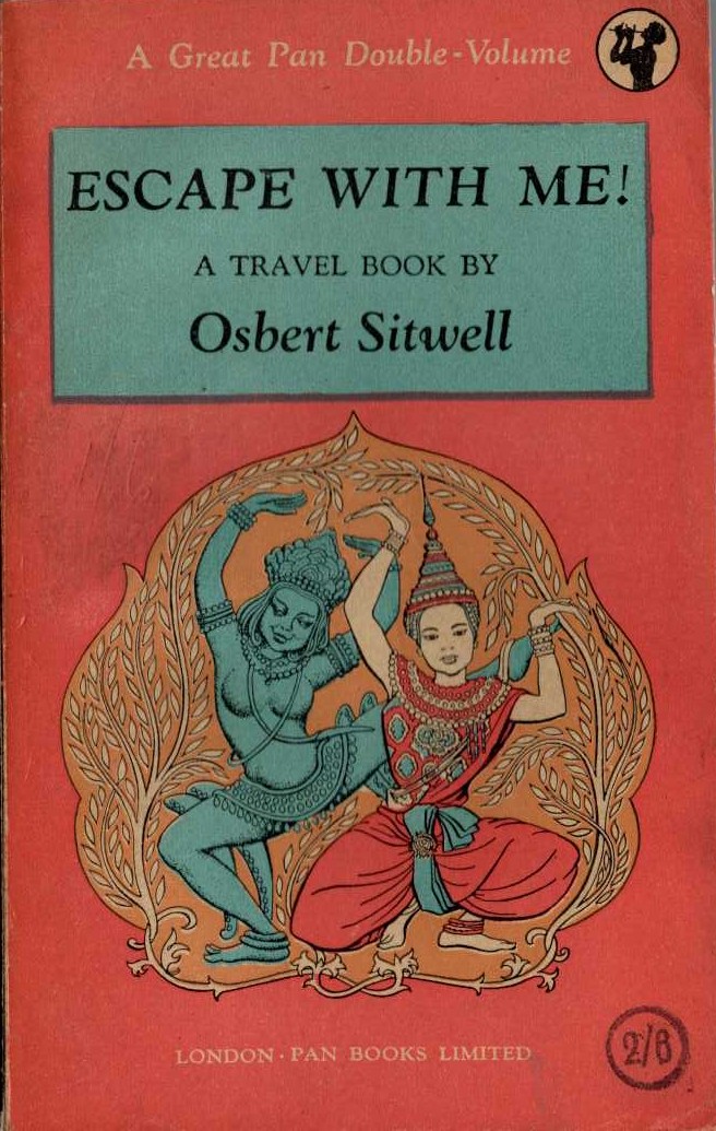 Osbert Sitwell  ESCAPE WITH ME! front book cover image
